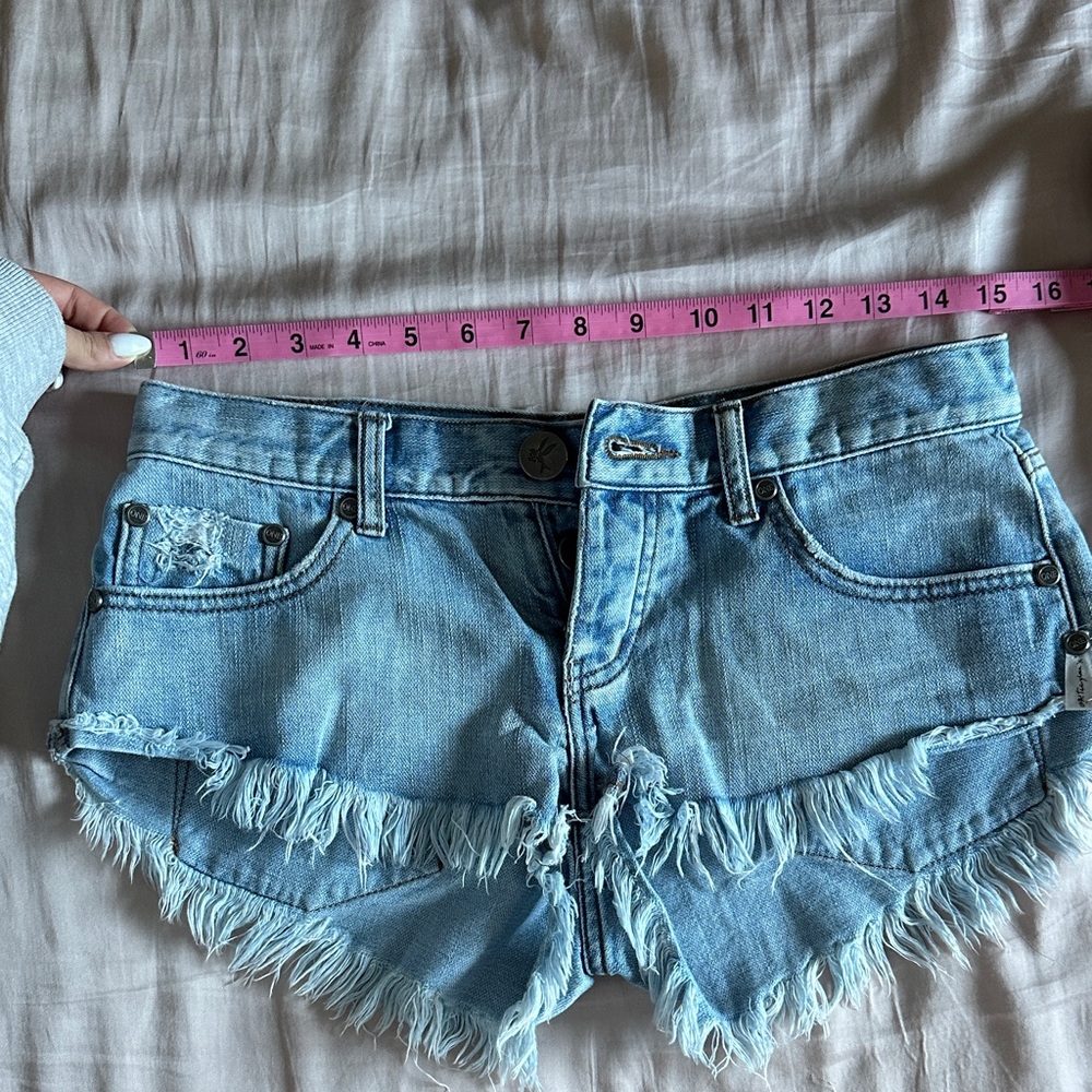 One teaspoon denim shorts